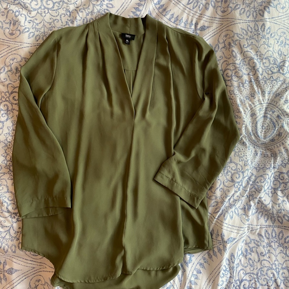 Green Dress Top
